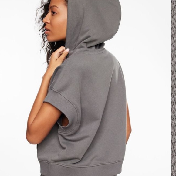 Grey pullover hoodie - Picture 2 of 2